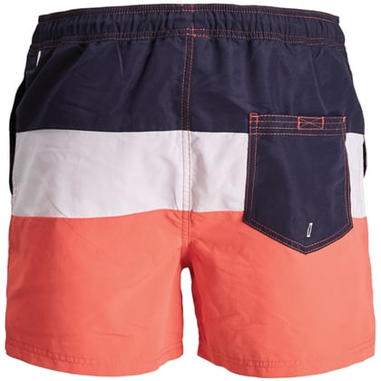 Kaufen Sie Jack & Jones jjibali Colorblocking Badeshorts Orange für nur CHF 19,67 bei Henk ter Horst fashion