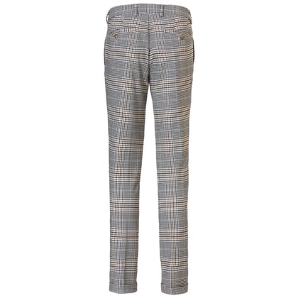 Kaufen Sie Henk ter Horst Belotti Superstretch-Hose kariert Braun für nur 120,02 CHF bei Henk ter Horst fashion