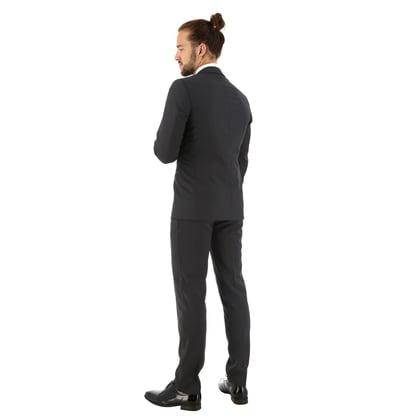 Kaufen Sie Smoking basic fit, 2-teilig, Schurwolle, schwarz  für nur CHF 184,35 bei Henk ter Horst fashion
