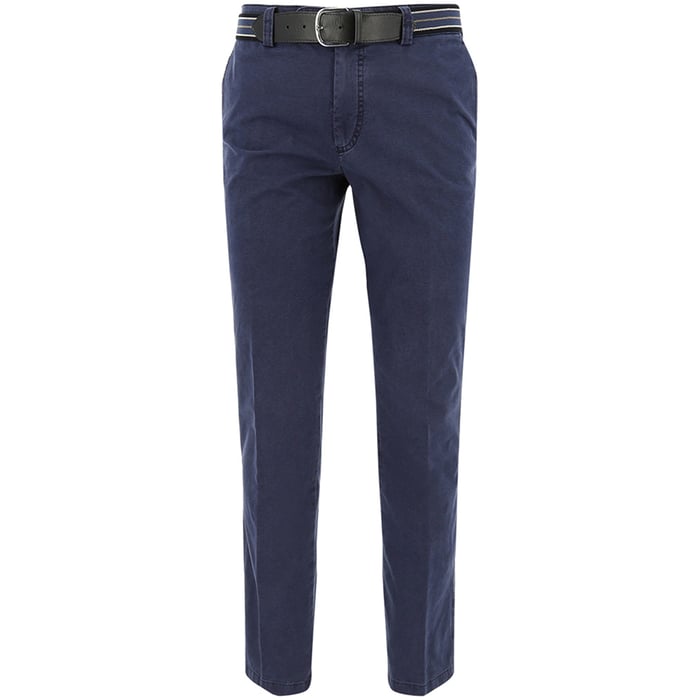 Kaufen Sie Chino broek structuur navy für nur CHF 88,69 bei Henk ter Horst fashion
