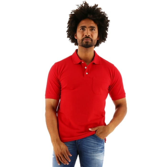 Kaufen Sie Redmond poloshirt rot für nur CHF 9,84 bei Henk ter Horst fashion