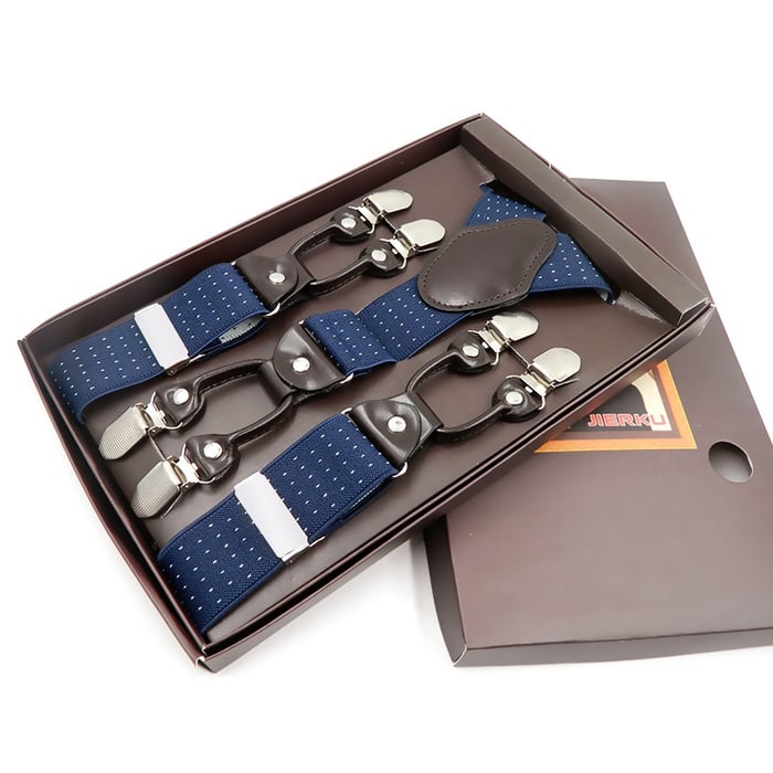 Kaufen Sie Hosenträger blau mit Punkt für nur CHF 21,48 bei Henk ter Horst fashion
