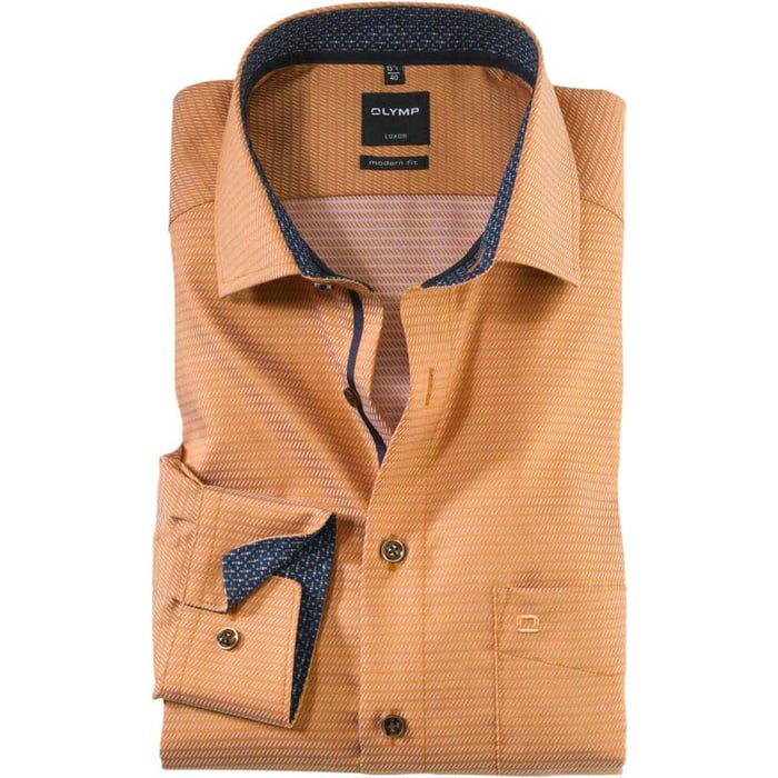 Kaufen Sie OLYMP Luxor modern fit zakelijk overhemd Caramel für nur 65,34 CHF bei Henk ter Horst fashion
