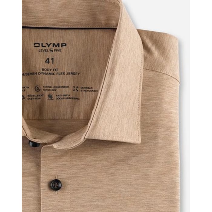 Kaufen Sie OLYMP Level Five 24/Seven Business-Hemd Sand für nur 79,95 CHF bei Henk ter Horst fashion
