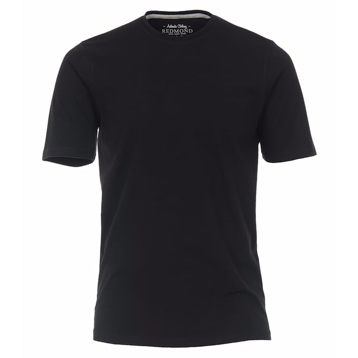 Kaufen Sie Redmond 100% katoen basic uni t-shirt Zwart für nur 16,75 CHF bei Henk ter Horst fashion