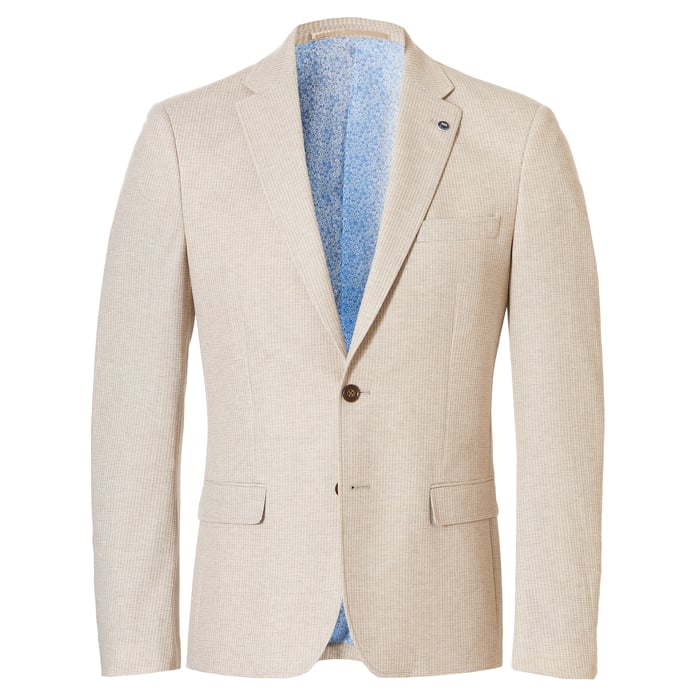 Kaufen Sie Henk ter Horst heren colbert blazer sportief model met dobby ruitpatroon Beige für nur 161,32 CHF bei Henk ter Horst fashion