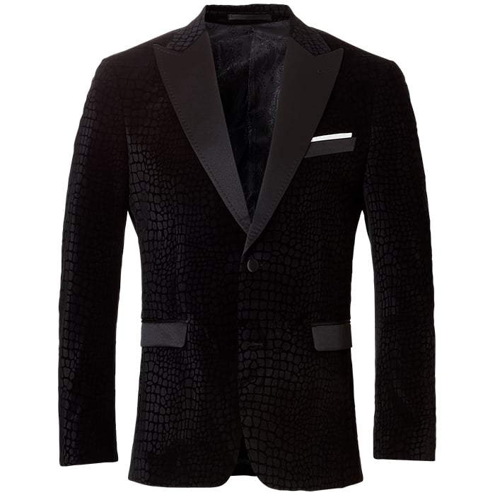 Kaufen Sie Henk ter Horst Velours Velvet Fluweel colbert Paisleyprint Zwart für nur 111,39 CHF bei Henk ter Horst fashion