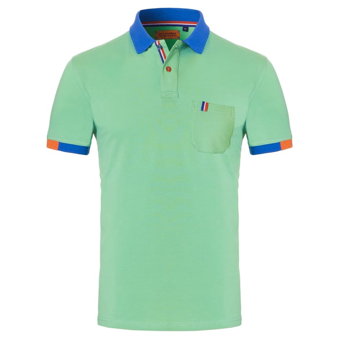 Kaufen Sie Sea Barrier heren poloshirt met korte mouwen en borstzakje Mint für nur 33,94 CHF bei Henk ter Horst fashion