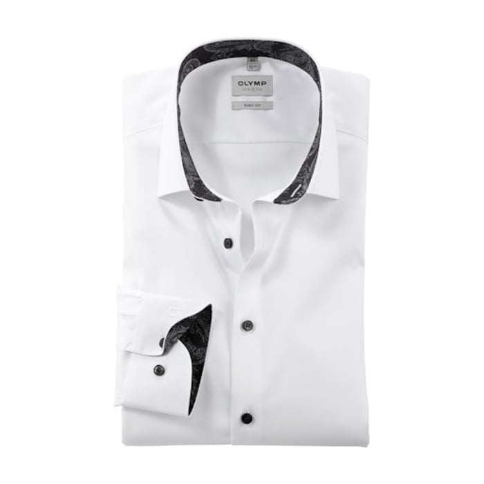Kaufen Sie Olymp Level Five body fit lange mouw overhemd Wit für nur 74,96 CHF bei Henk ter Horst fashion
