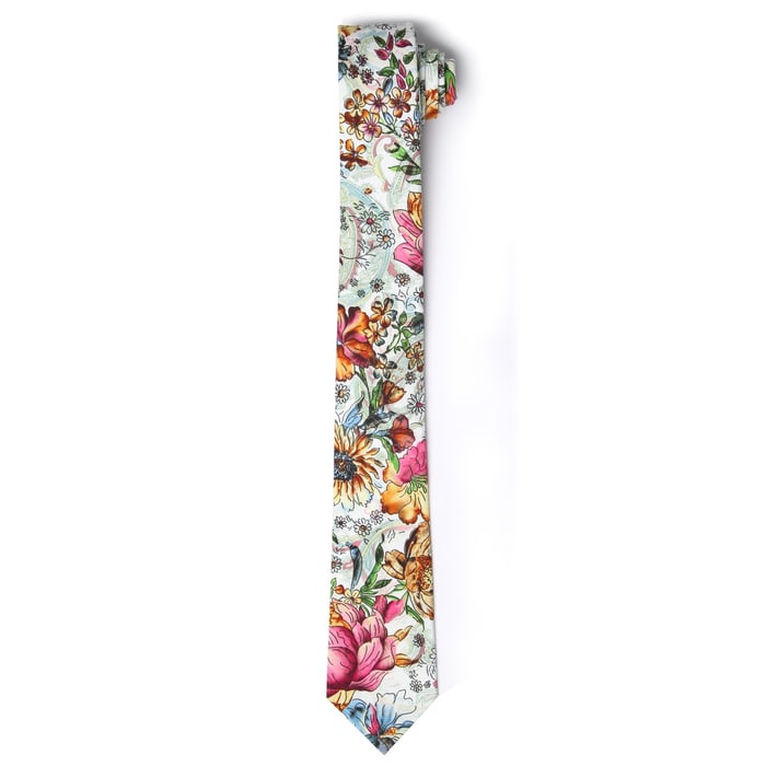 Kaufen Sie Henk ter Horst Krawatte aus 100% Baumwolle mit Blumendessin Rot für nur 38,41 CHF bei Henk ter Horst fashion
