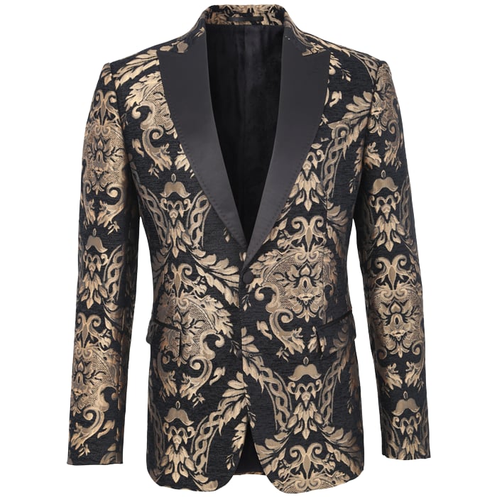 Kaufen Sie Barok colbert medaillion zwart Henk ter Horst Zwart für nur 124,78 CHF bei Henk ter Horst fashion
