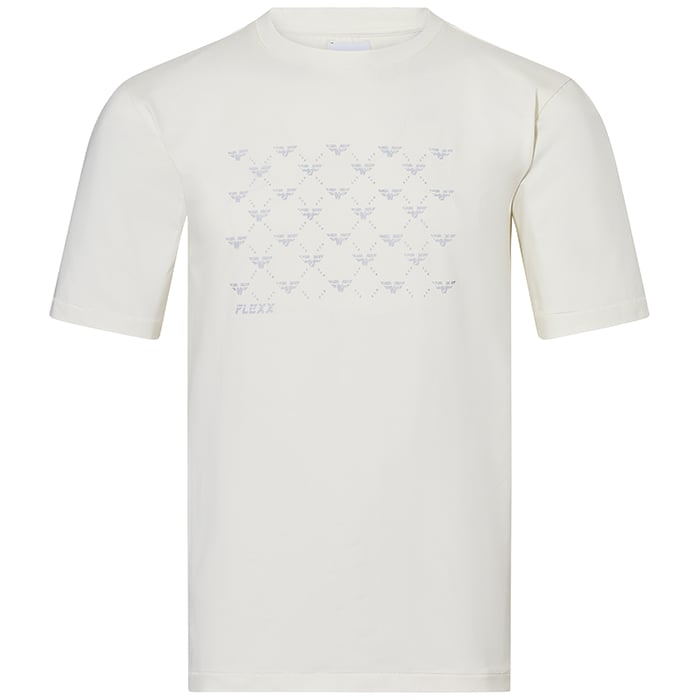 Kaufen Sie Flexx t-shirt met reflectie opdruk ronde hals Ivoor für nur 41,84 CHF bei Henk ter Horst fashion