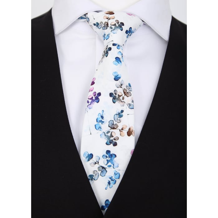 Kaufen Sie Henk ter Horst 100% katoenen stropdas met aquarel besjes print Lila für nur 36,88 CHF bei Henk ter Horst fashion