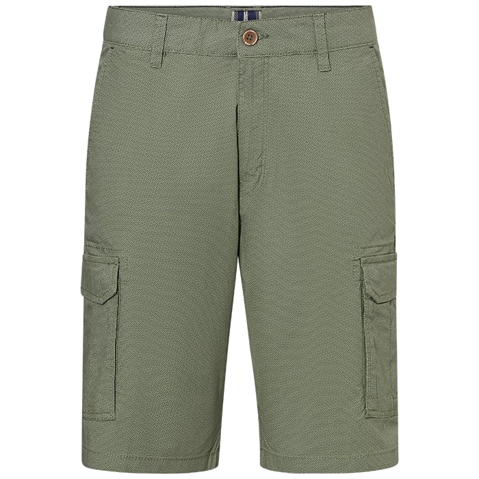 Kaufen Sie Sea Barrier Bermuda korte broek cargo met print en klepzakken Groen für nur 46,66 CHF bei Henk ter Horst fashion