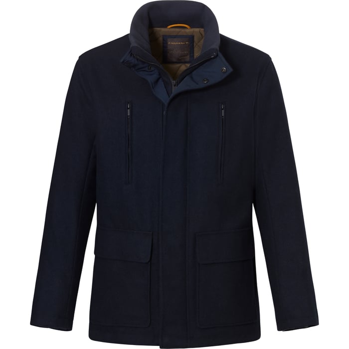 Kaufen Sie Driekwart wollen jas Finnmark FINNMARK Donkerblauw für nur 224,10 CHF bei Henk ter Horst fashion