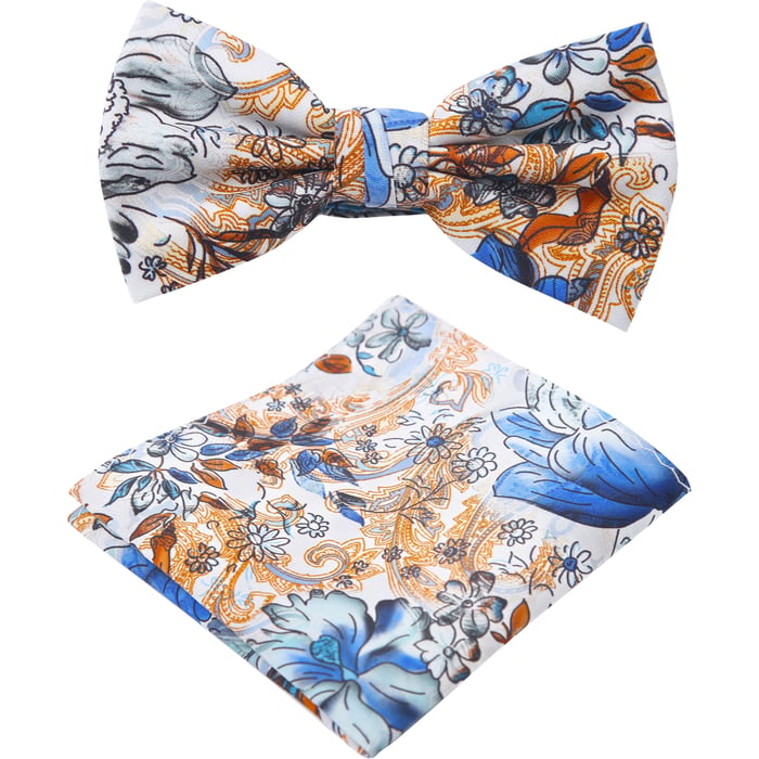 Kaufen Sie Henk ter Horst 100% katoenen vlinderstrik met bloemen paisley print Blauw für nur 36,92 CHF bei Henk ter Horst fashion