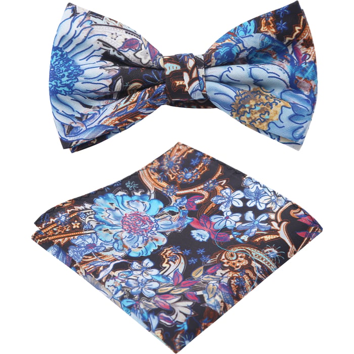 Kaufen Sie Henk ter Horst 100% katoenen vlinderstrik met bloemen paisley print Blauw für nur 36,92 CHF bei Henk ter Horst fashion