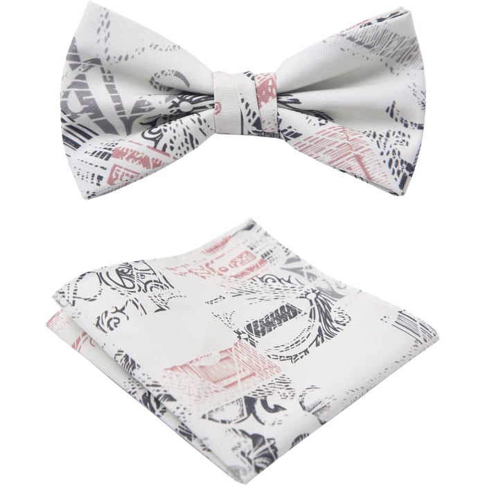 Kaufen Sie Henk ter Horst 100% katoenen vlinderstrik met patchwork historisch print Beige für nur 36,92 CHF bei Henk ter Horst fashion