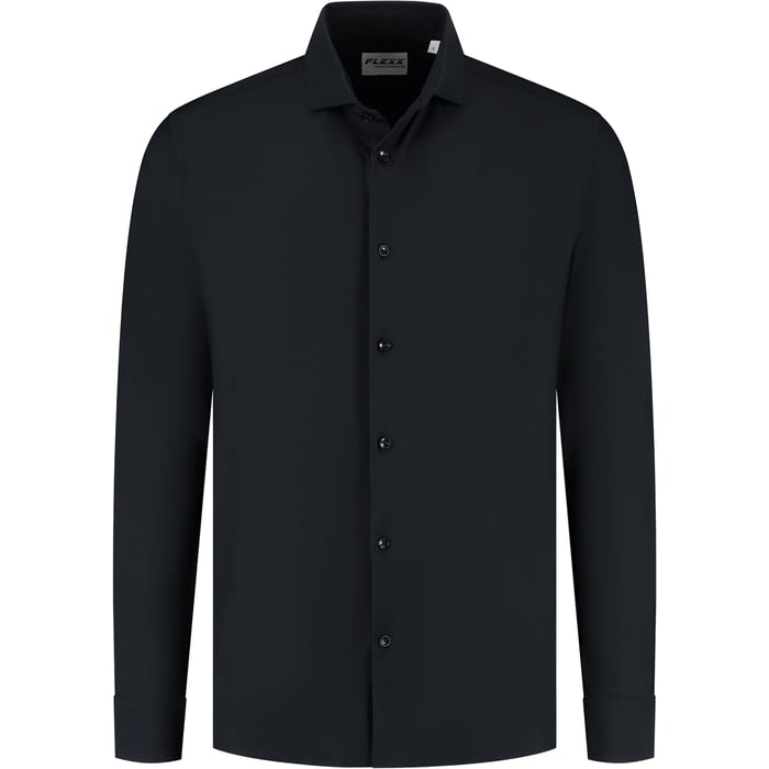 Kaufen Sie Shirt stretch Black Flexx Flexx Zwart für nur 83,14 CHF bei Henk ter Horst fashion