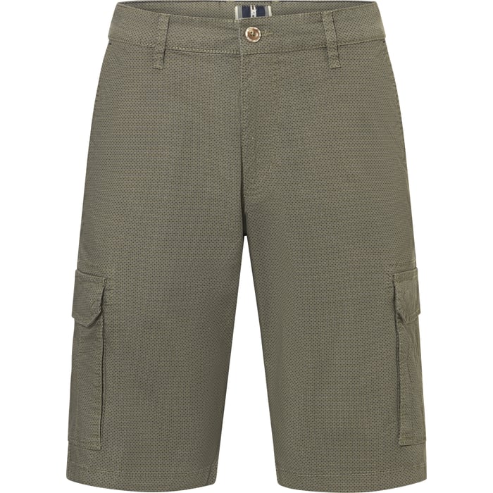 Kaufen Sie Sea Barrier Bermuda korte broek cargo met print en klepzakken Olijfgroen für nur 45,89 CHF bei Henk ter Horst fashion