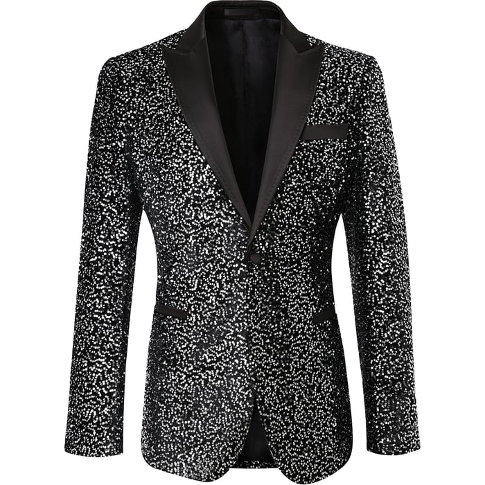 Kaufen Sie Colbert velvet mini paillet Henk ter Horst Zilver für nur 177,04 CHF bei Henk ter Horst fashion