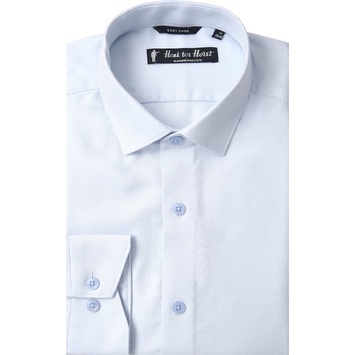 Kaufen Sie Henk ter Horst Businesshemd | Dobby | Hellblau | 100% Baumwolle | Easy Care für nur 79,95 CHF bei Henk ter Horst fashion