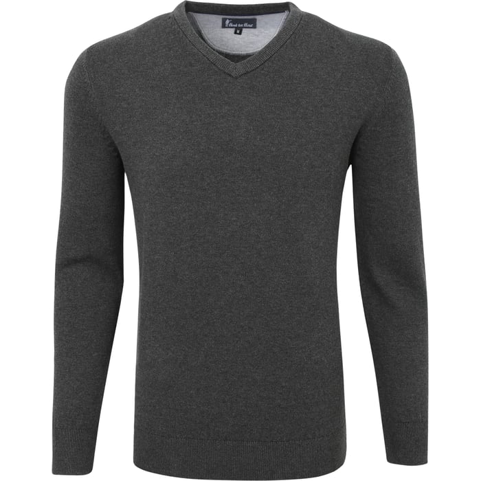 Kaufen Sie Henk ter Horst heren V-hals trui 100% katoen Antraciet für nur 69,95 CHF bei Henk ter Horst fashion
