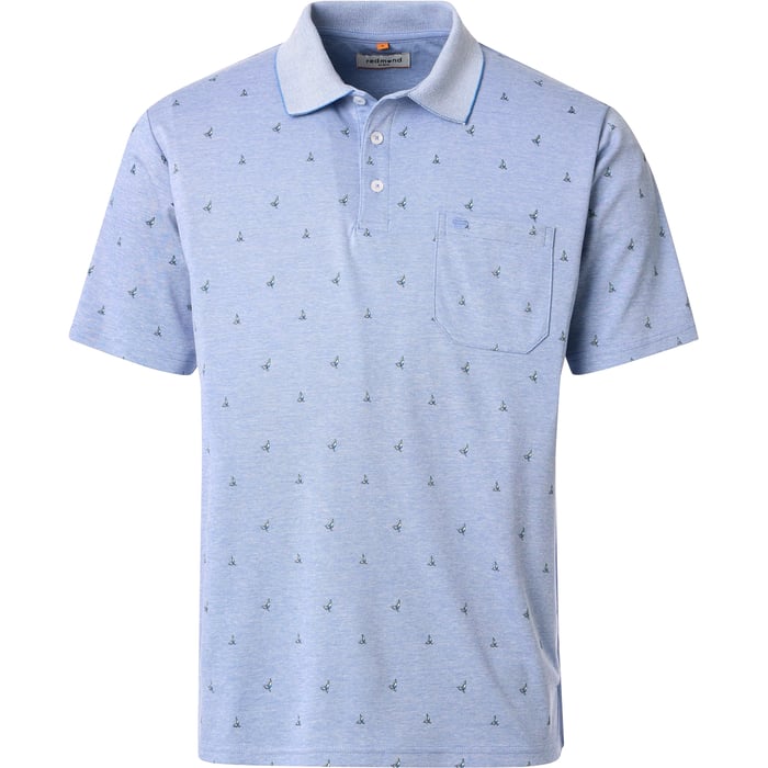 Kaufen Sie Redmond big men herenpolo met borstzak zeilbootjes two tone Blauw für nur 46,18 CHF bei Henk ter Horst fashion