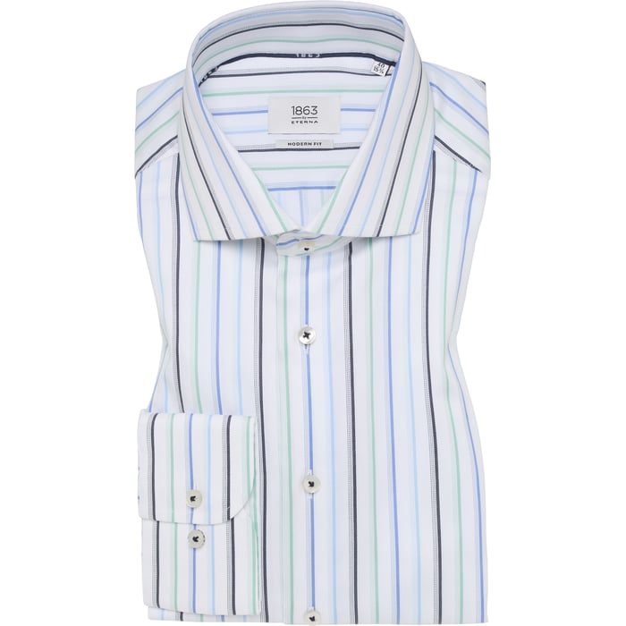 Kaufen Sie Hemd 1333 X682 Eterna blau für nur 91,84 CHF bei Henk ter Horst fashion