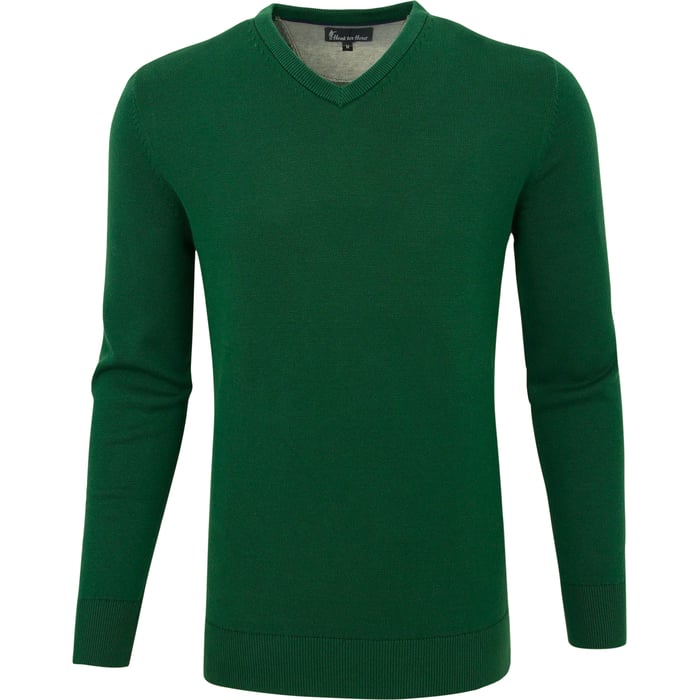 Kaufen Sie Henk ter Horst heren V-hals trui 100% katoen Donkergroen für nur 69,95 CHF bei Henk ter Horst fashion