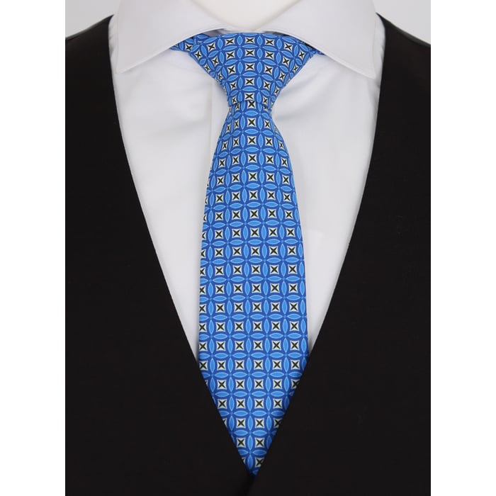 Kaufen Sie Henk ter Horst 100% katoenen stropdas met grafische bloemen plusjes print Blauw für nur 39,95 CHF bei Henk ter Horst fashion