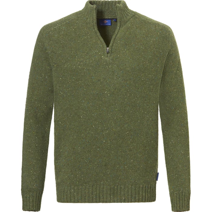 Kaufen Sie Trui met rits gebreid gemeleerd Baileys Mosgroen für nur 119,95 CHF bei Henk ter Horst fashion