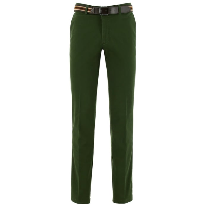Kaufen Sie Chino-Hose baumwoll-Stretch grün für nur 72,62 CHF bei Henk ter Horst fashion