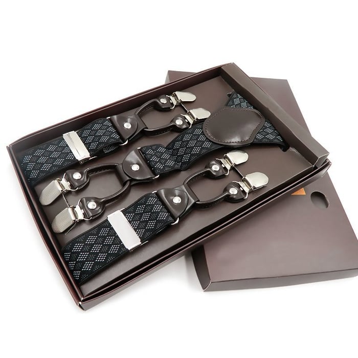 Kaufen Sie Hosenträger schwarz mit grauem Wieber für nur CHF 23,82 bei Henk ter Horst fashion