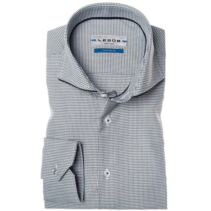 Kaufen Sie Ledub hemd tailored fit 0135560, grau für nur CHF 83,01 bei Henk ter Horst fashion