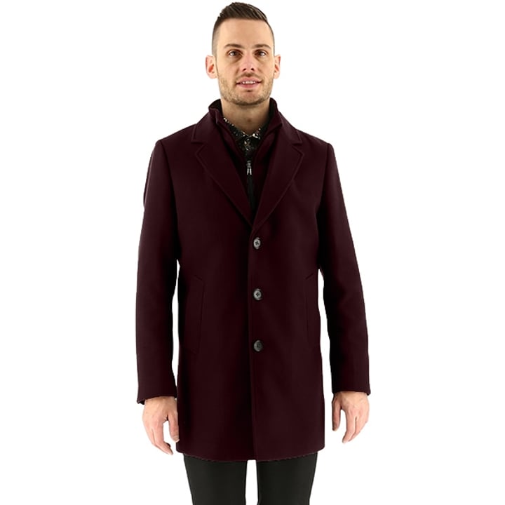Kaufen Sie  Henk ter Horst Wintermantel Bordeaux für nur CHF 133,78 bei Henk ter Horst fashion