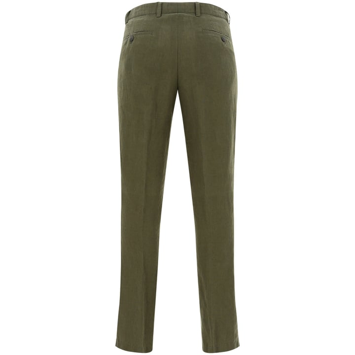 Kaufen Sie Henk ter Horst Leinenhose Modern Fit Oliv für nur CHF 98,44 bei Henk ter Horst fashion