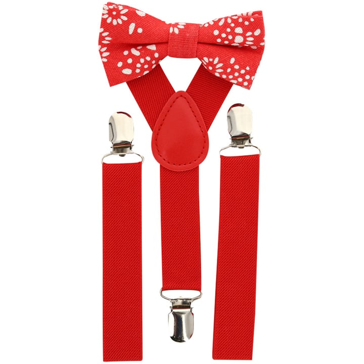 Kaufen Sie Kinder-Klammer-Set mit roter und weißer Schleife für nur CHF 22,13 bei Henk ter Horst fashion
