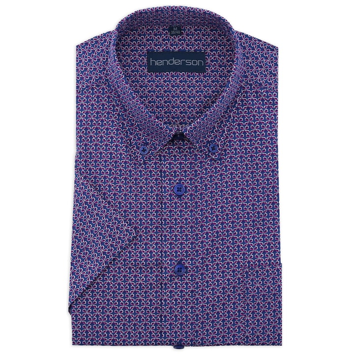 Kaufen Sie GCM henderson overhemd korte mouw vlinders print Fuchsia für nur CHF 30,97 bei Henk ter Horst fashion