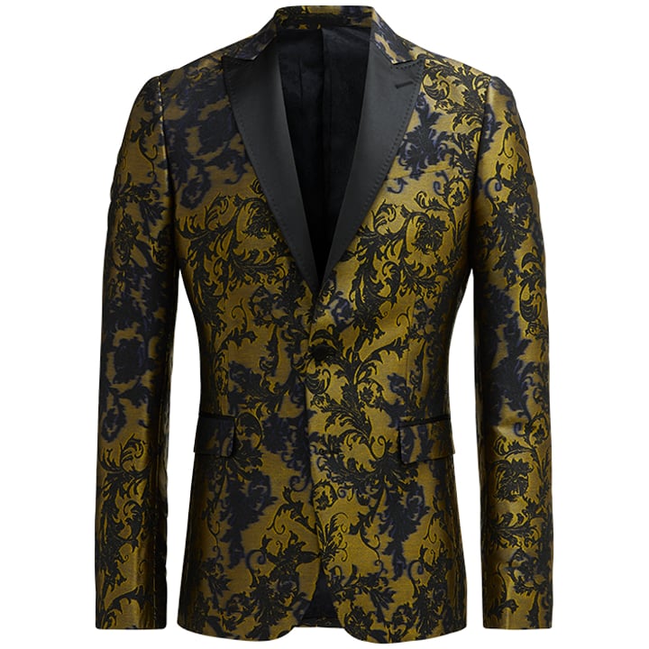 Kaufen Sie Henk ter Horst Barock-Jacquard-Smokingjacke Blau für nur 124,98 CHF bei Henk ter Horst fashion