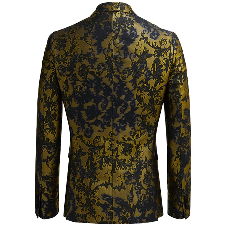 Kaufen Sie Henk ter Horst Barock-Jacquard-Smokingjacke Blau für nur 124,98 CHF bei Henk ter Horst fashion