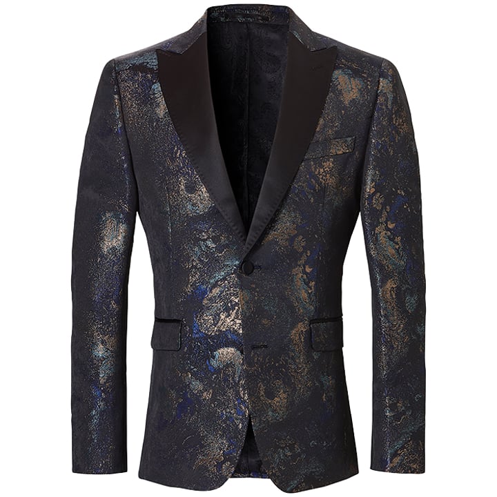 Kaufen Sie Henk ter Horst Lurex Sakko Goldspray Navy für nur 125,14 CHF bei Henk ter Horst fashion