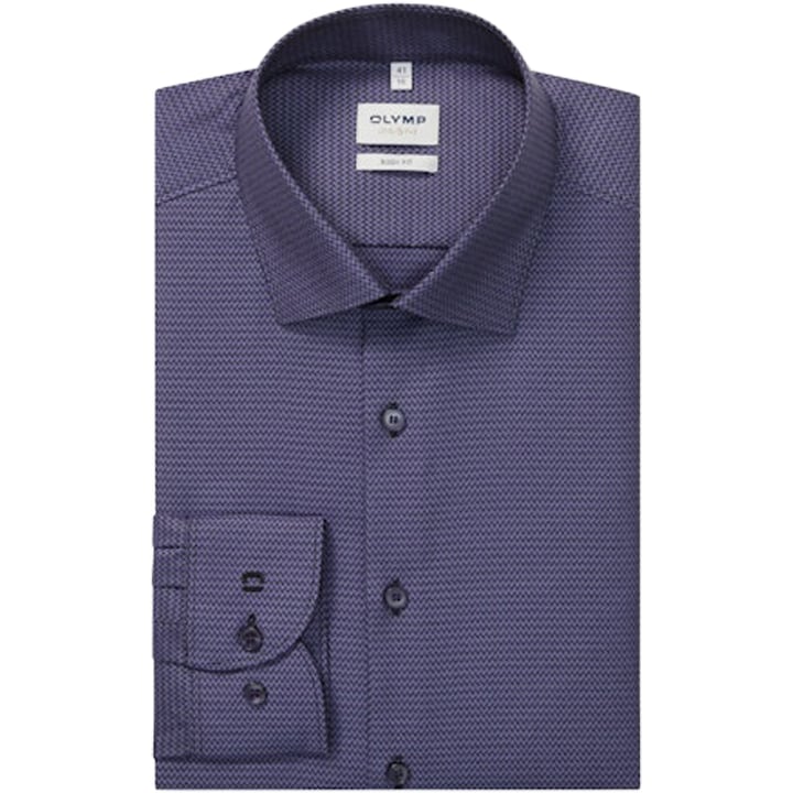 Kaufen Sie Olymp Level Five body fit lange mouw overhemd Paars für nur 75,02 CHF bei Henk ter Horst fashion