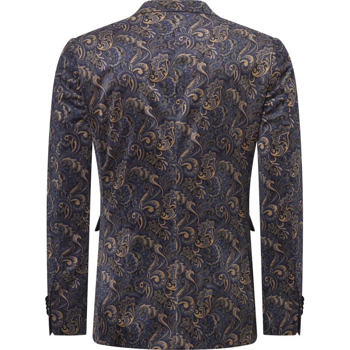 Kaufen Sie Henk ter Horst Velours Velvet Fluweel colbert paisley print Blauw für nur 123,99 CHF bei Henk ter Horst fashion