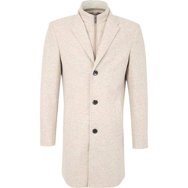 Kaufen Sie Henk ter Horst wintermantel met uitneembare stormflap uni Beige für nur 222,51 CHF bei Henk ter Horst fashion