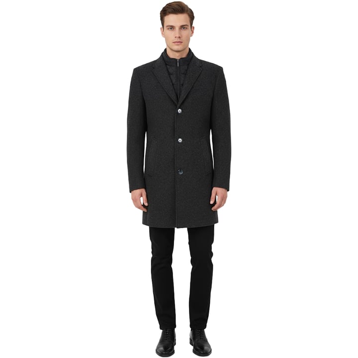 Kaufen Sie Henk ter Horst wintermantel met uitneembare stormflap. Uni gemeleerd Antraciet für nur 222,51 CHF bei Henk ter Horst fashion