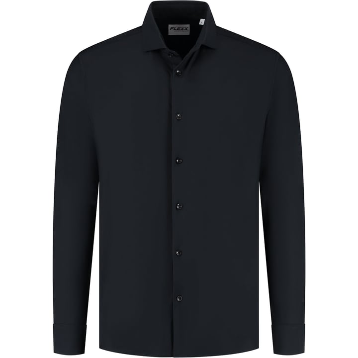 Kaufen Sie Shirt stretch Black Flexx Flexx Zwart für nur 83,14 CHF bei Henk ter Horst fashion