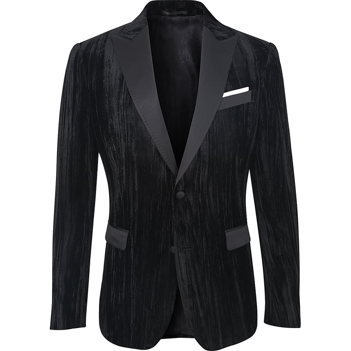 Kaufen Sie Henk ter Horst Velours Velvet Wrinkle Fluweel colbert Zwart für nur 186,36 CHF bei Henk ter Horst fashion