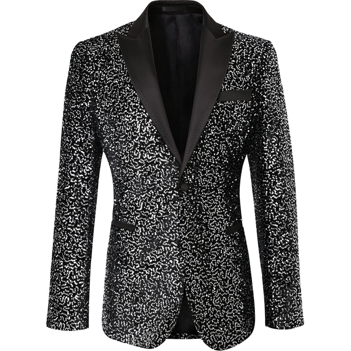 Kaufen Sie Colbert velvet mini paillet Henk ter Horst Zilver für nur 177,04 CHF bei Henk ter Horst fashion