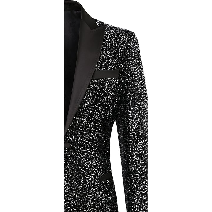 Kaufen Sie Colbert velvet mini paillet Henk ter Horst Zilver für nur 177,04 CHF bei Henk ter Horst fashion
